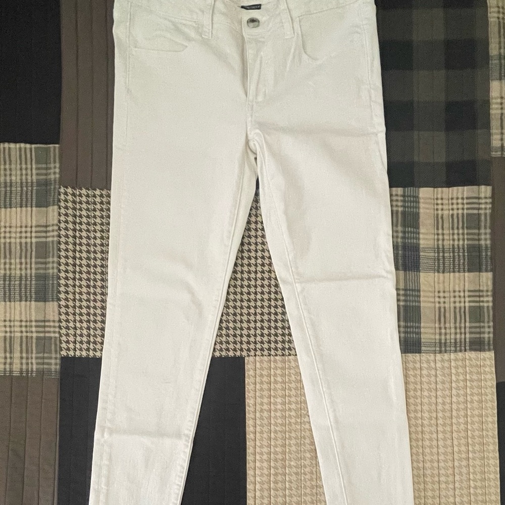 American Eagle Outfitters White Skinny Fit Jeans